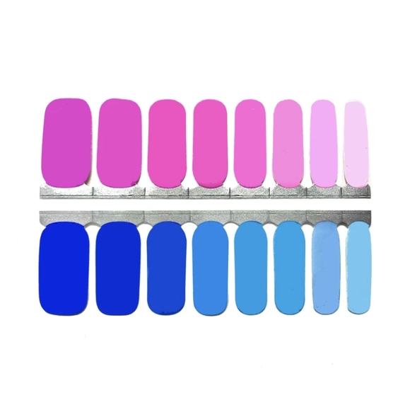 5 for $15 Nail Wrap - Twisted Cotton Candy - Picture 1 of 5